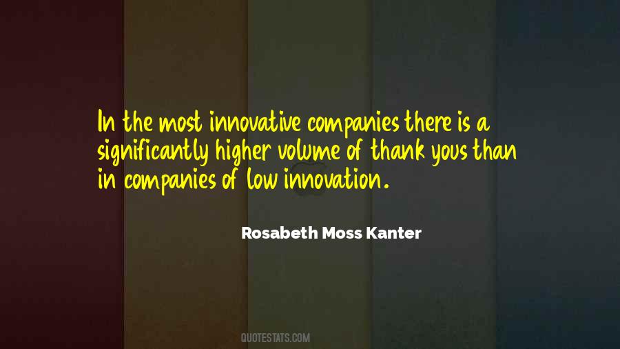 Quotes About Innovative Companies #1014515