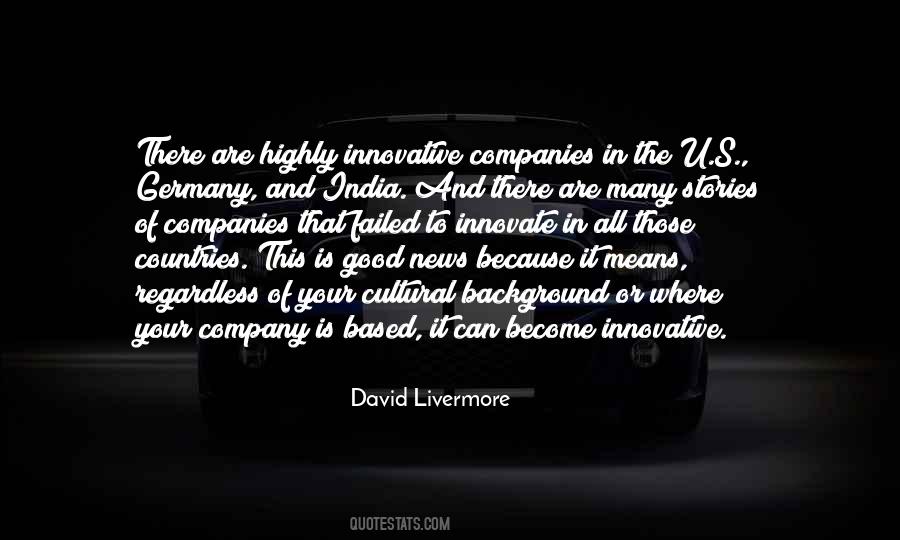 Quotes About Innovative Companies #435778