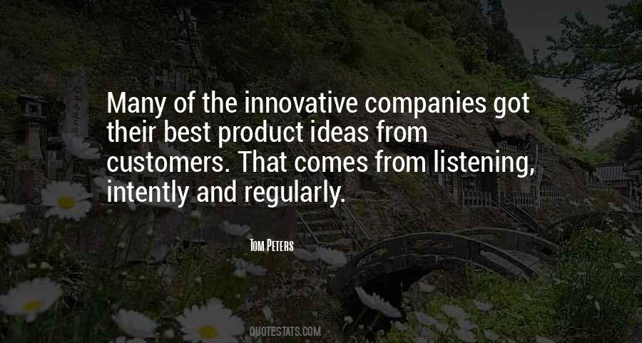 Quotes About Innovative Companies #763810