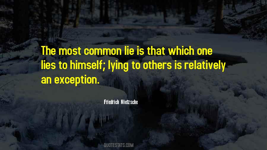 Common Lies Quotes #903701