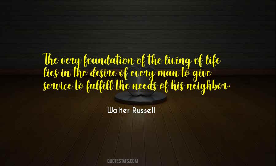 Quotes About Foundation In Life #531601