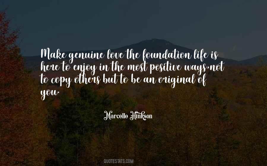 Quotes About Foundation In Life #752612