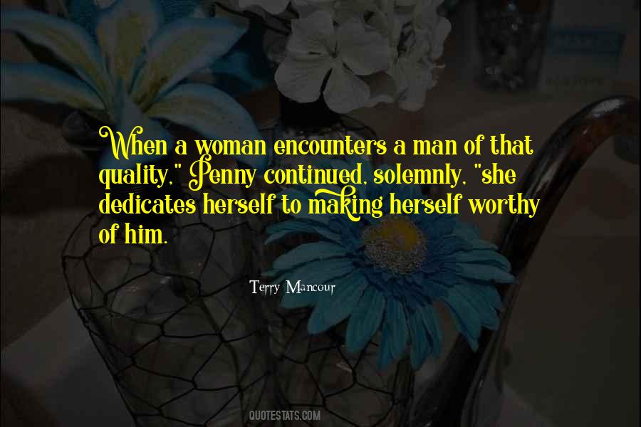 Quotes About Quality Of A Man #1316849
