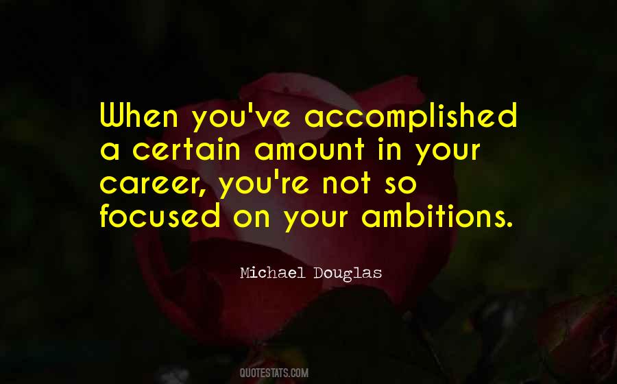 Quotes About Ambitions #1071778