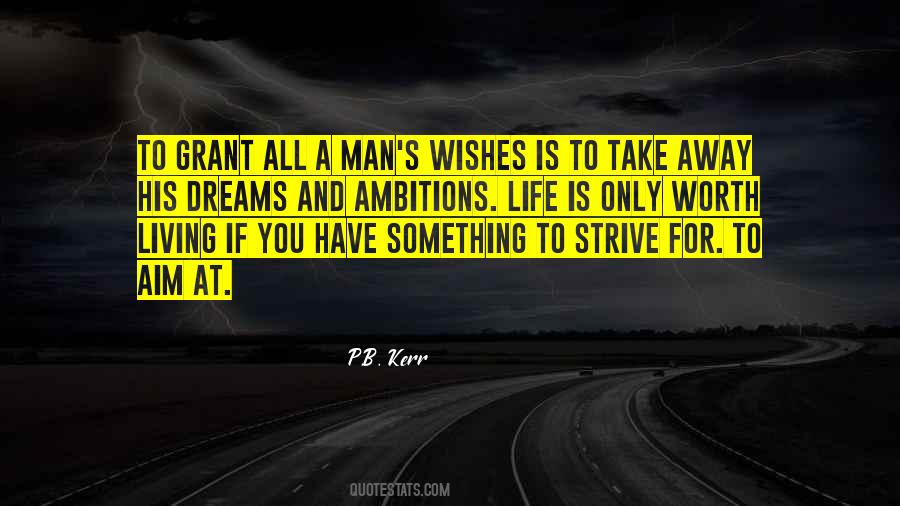 Quotes About Ambitions #1215952