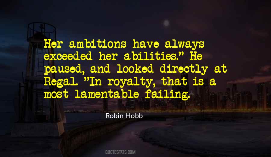 Quotes About Ambitions #1360144