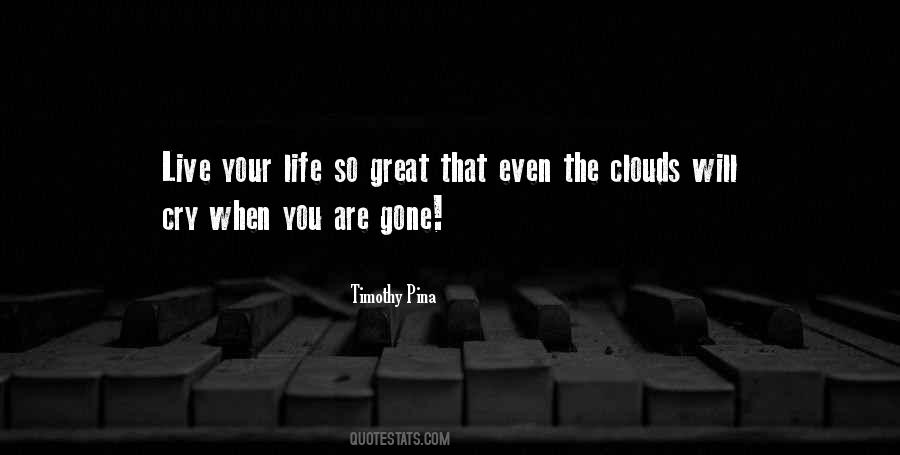 That Clouds Quotes #381861