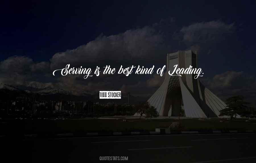 Leading Leadership Quotes #881383