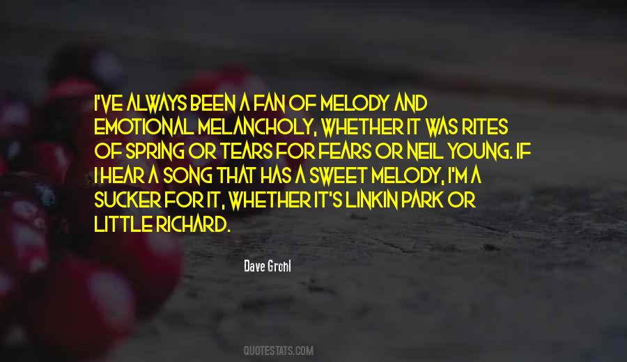 Sweet Song Quotes #1710471