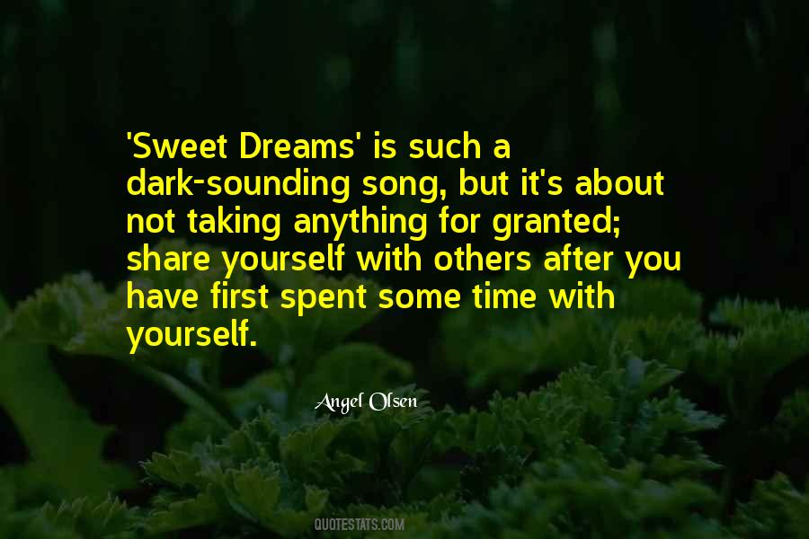 Sweet Song Quotes #319481