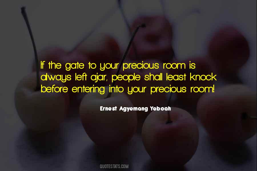 Quotes About Entering A Room #449980