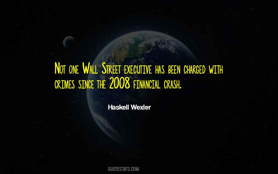 Quotes About Wall Street Crash #539758