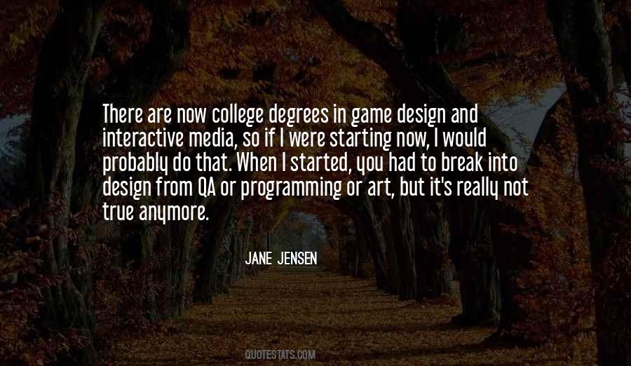 Quotes About College Degrees #1297076