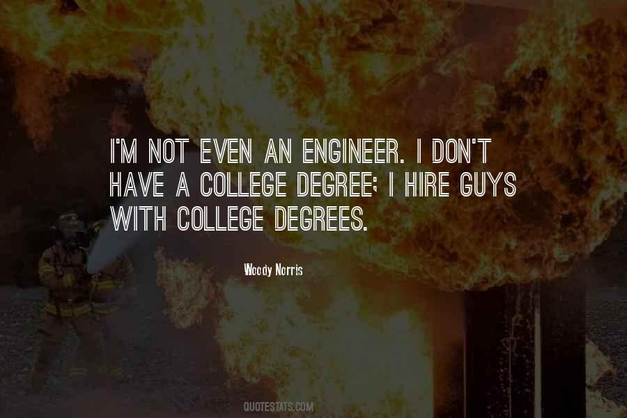 Quotes About College Degrees #650458
