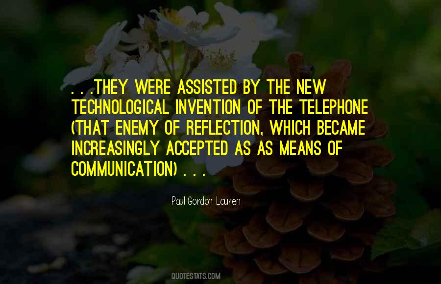 Quotes About The Invention Of The Telephone #1033046