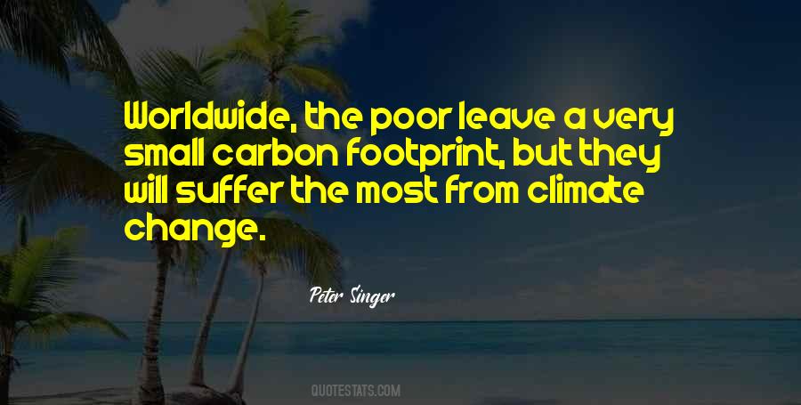 Quotes About Carbon Footprint #1231542