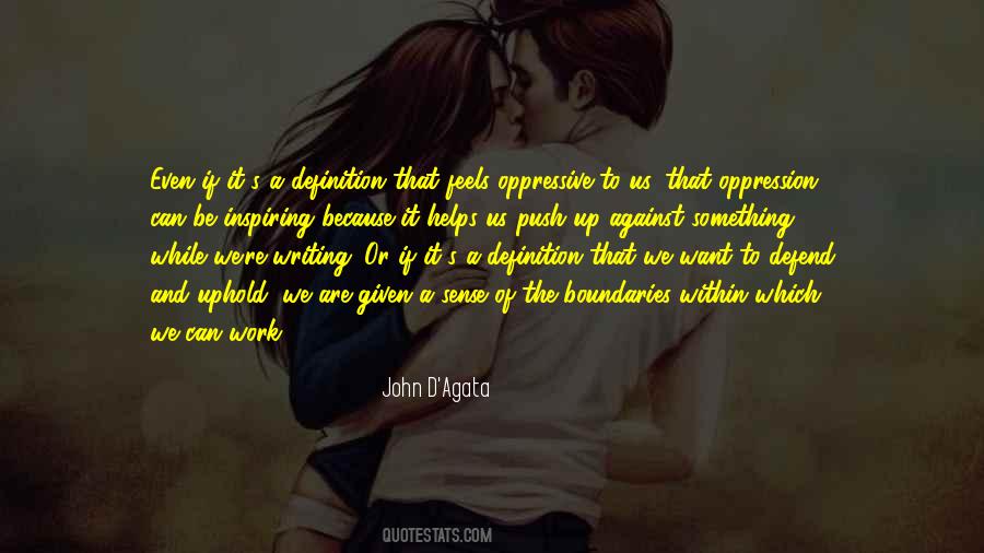 Quotes About Oppressive #1123893