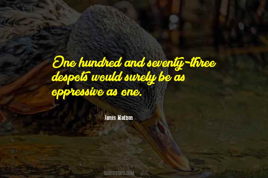 Quotes About Oppressive #1361419