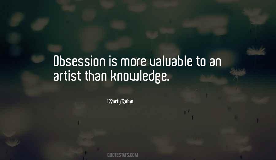 Quotes About Obsession #1375141