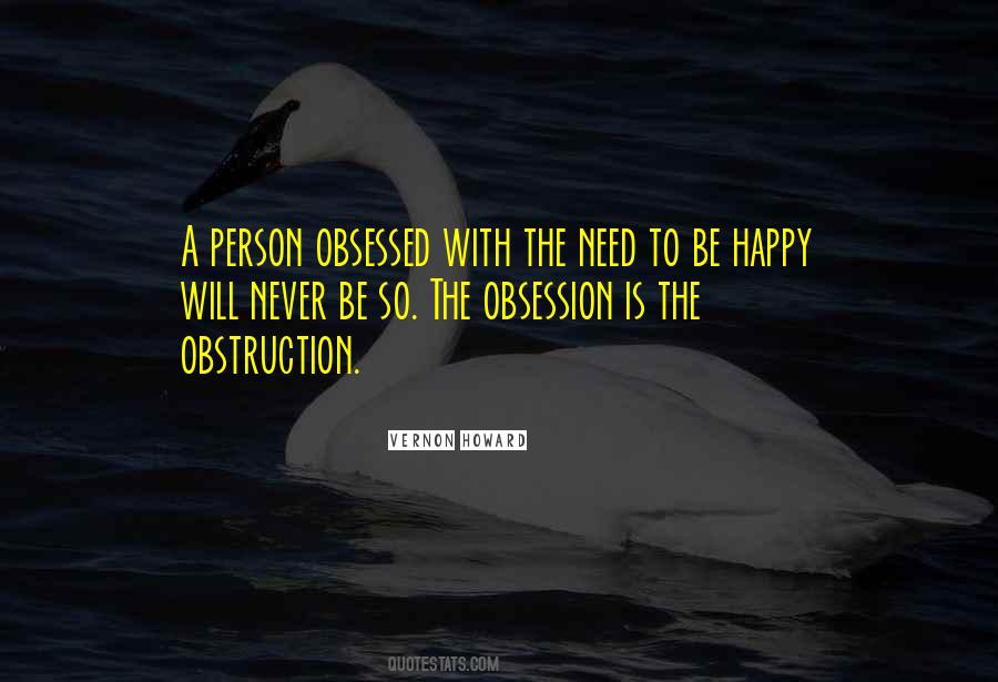 Quotes About Obsession #1405334