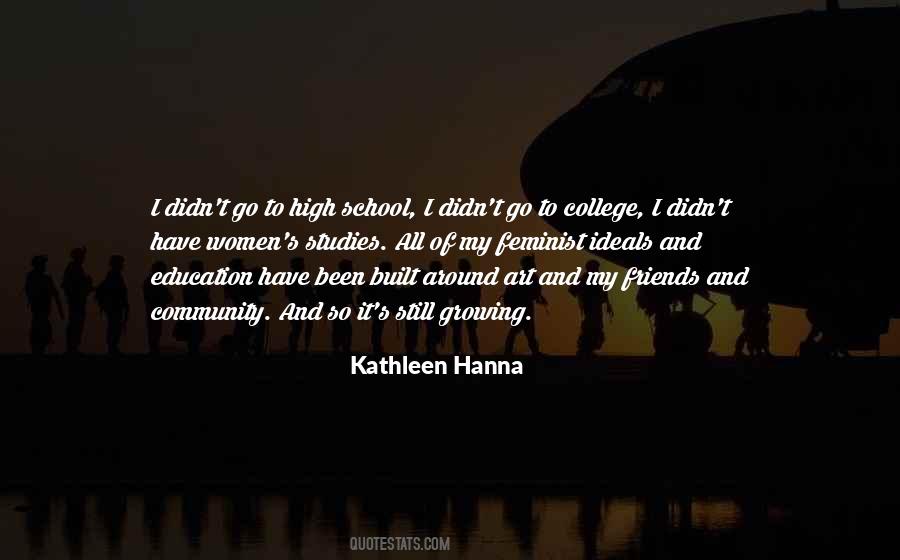 Quotes About College And High School #522806