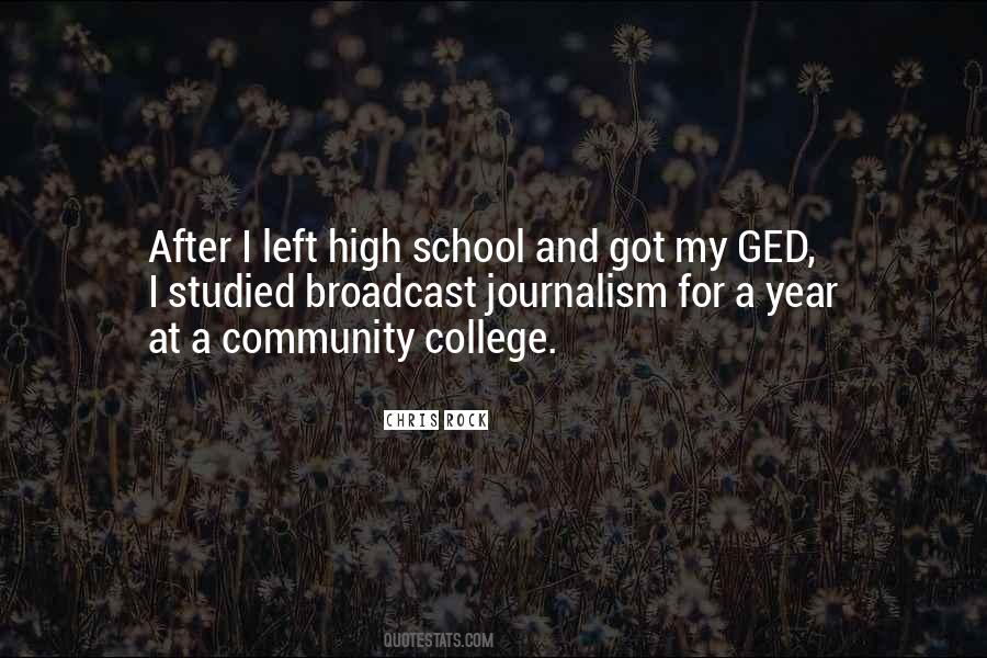 Quotes About College And High School #679720