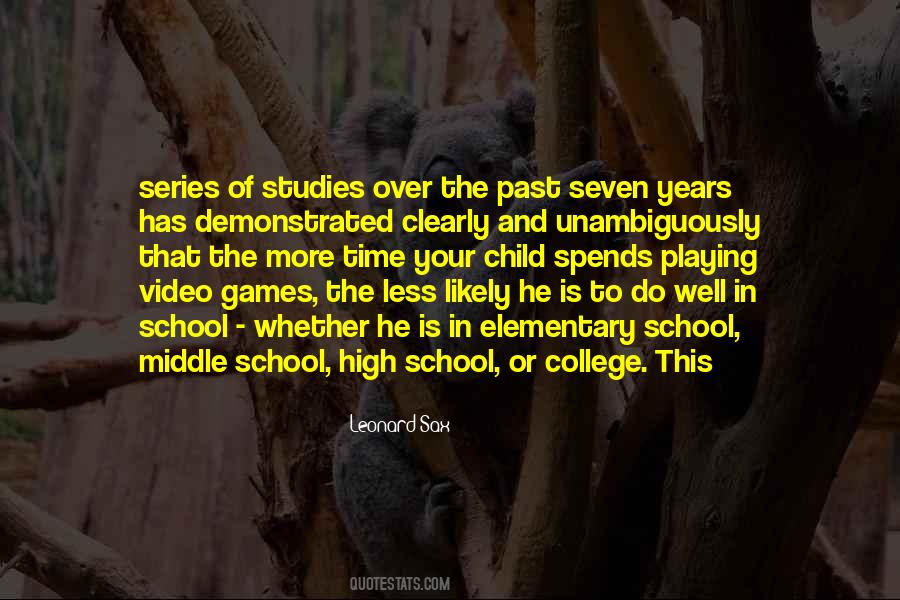 Quotes About College And High School #698293