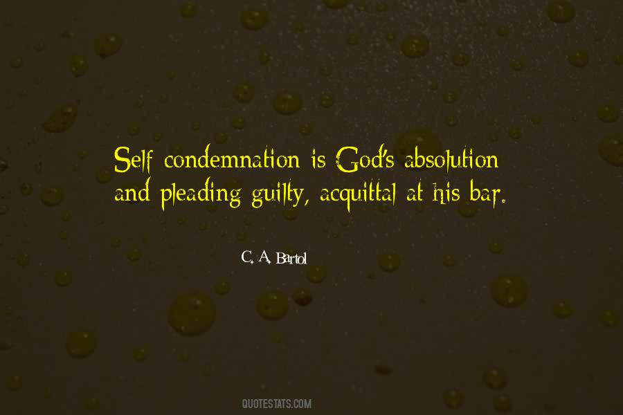 Quotes About Self Condemnation #682523