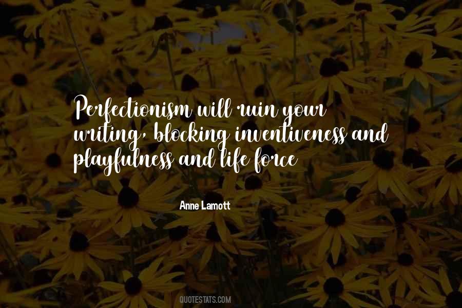 Quotes About Perfectionism #486253