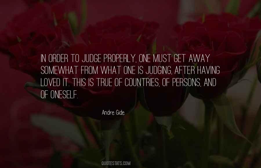 Quotes About Judging #1313135