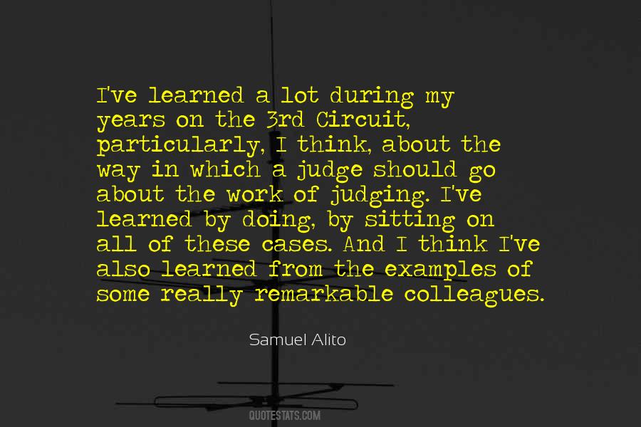 Quotes About Judging #1383890