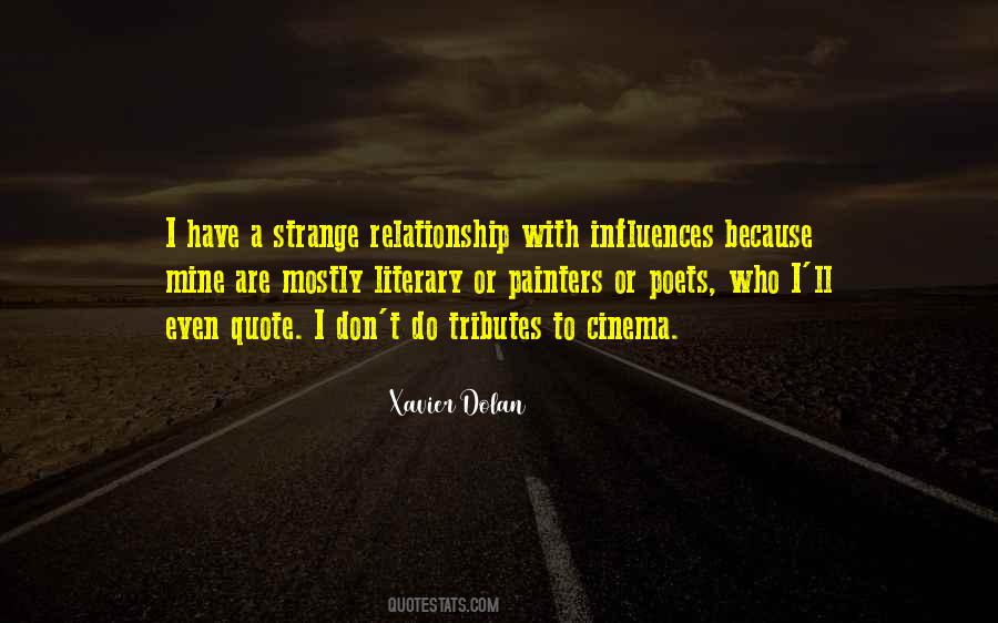 Literary Influences Quotes #153606