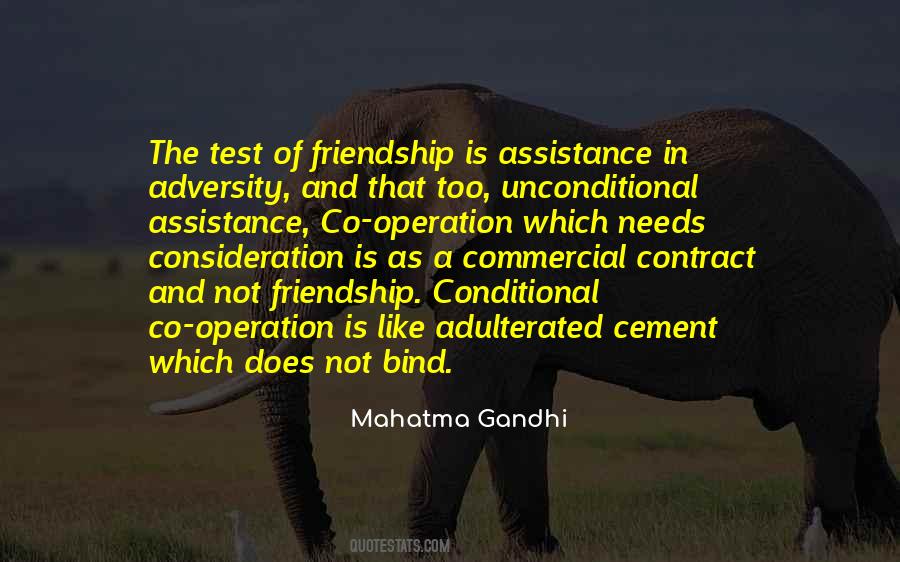 Quotes About Conditional Friendship #718789