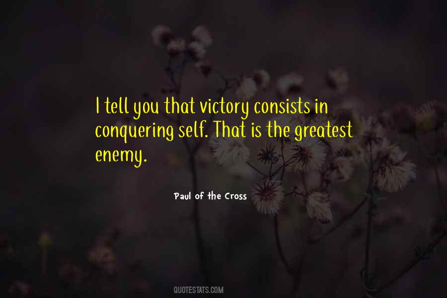 Quotes About Conquering #1515501