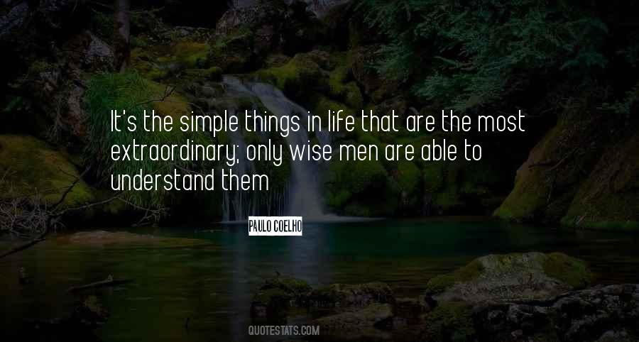 Quotes About The Simple Things In Life #1294962