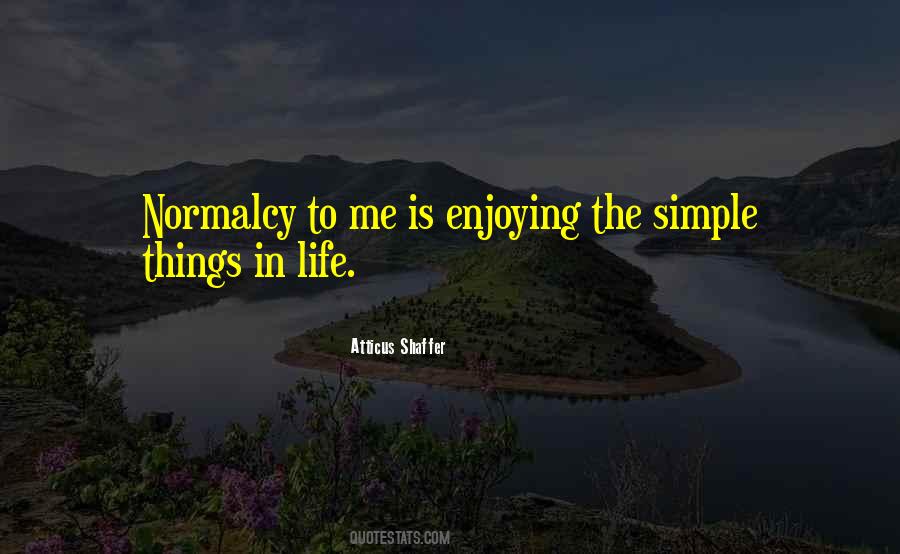 Quotes About The Simple Things In Life #1617897