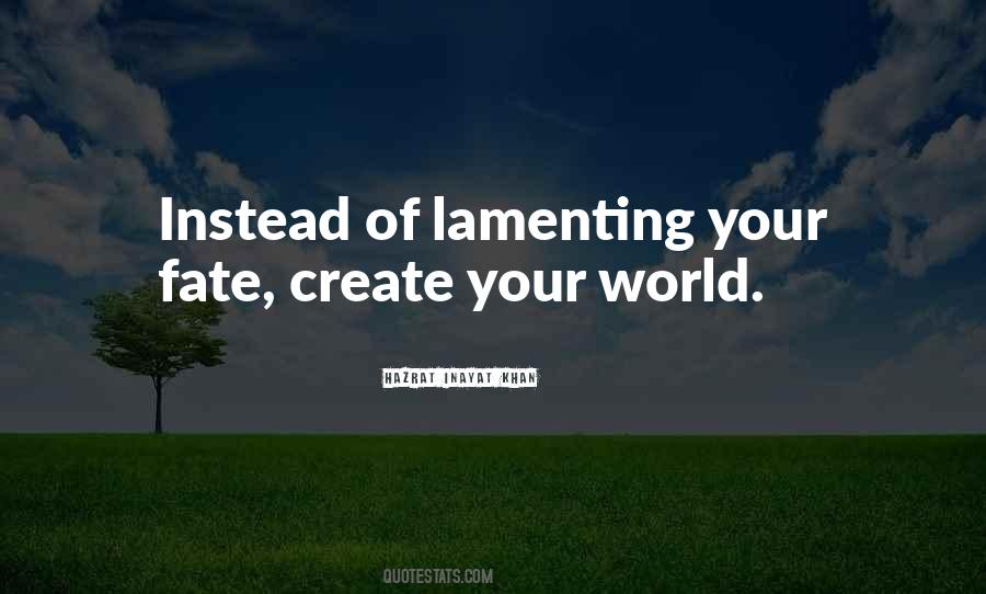 Create World Quotes #26539