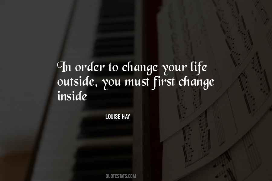 Quotes About Changing Yourself First #73006