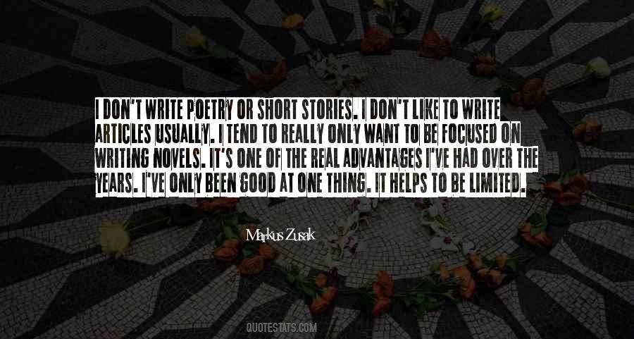 Good Short Stories Quotes #1187825