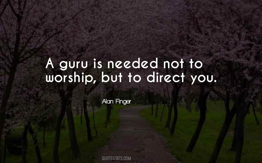 Quotes About A Guru #1777454