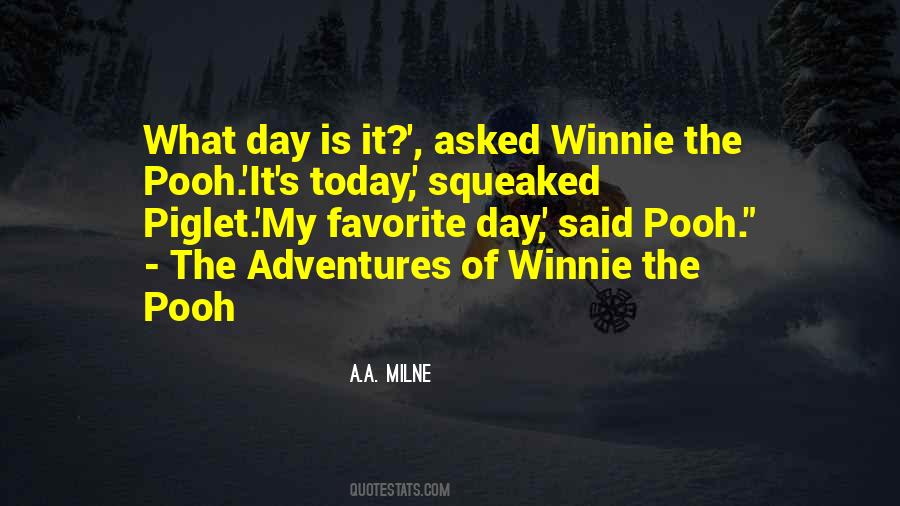 Quotes About Pooh #1347120