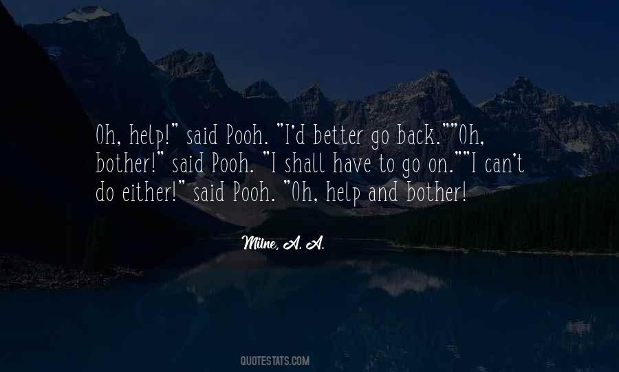 Quotes About Pooh #343419