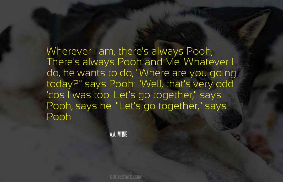 Quotes About Pooh #816076