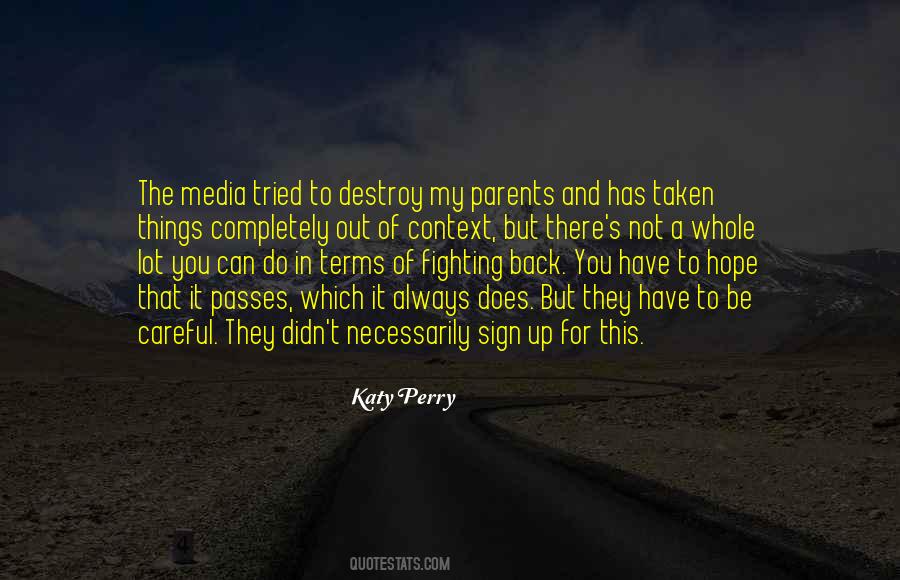 Quotes About Parents Fighting #216804