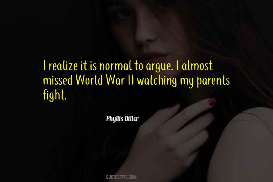Quotes About Parents Fighting #709150