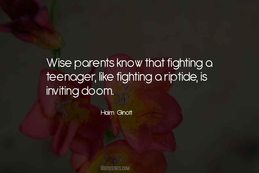 Quotes About Parents Fighting #917303