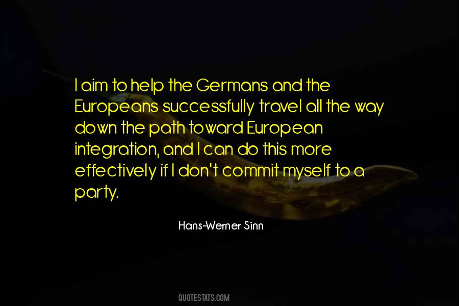 Quotes About European Integration #330110
