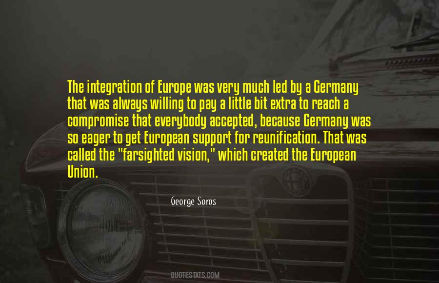 Quotes About European Integration #622994