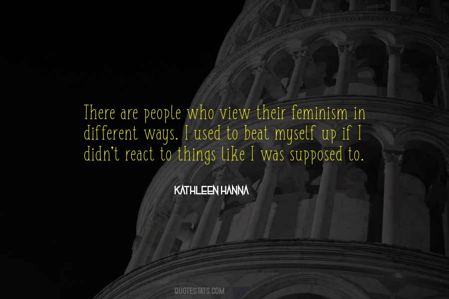 Quotes About Feminism #1013250
