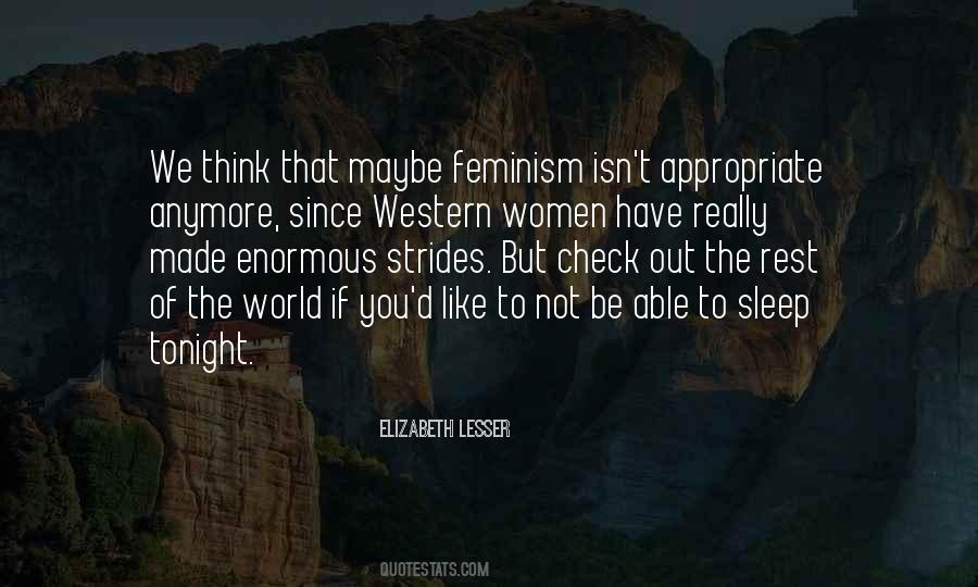 Quotes About Feminism #1218635